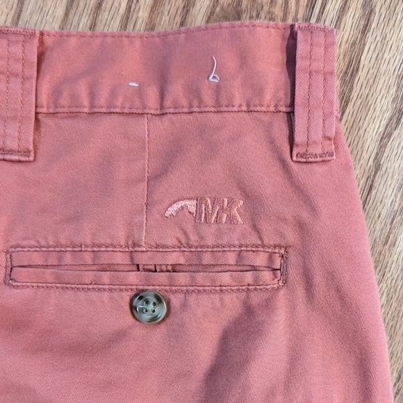 Mountain Khakis rust red flat front shorts, size 30x10 - Picture 3 of 3